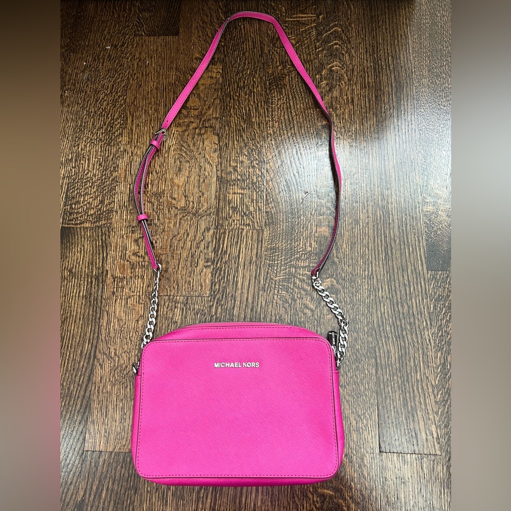Pink, Michael Kors, Crossbody bag